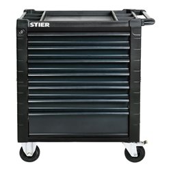 STIER Werkstattwagen mit Schutzvorrichtung und Seitentür