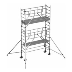ZARGES Multitower S-PLUS 1T - Fahrgerüst Ausleger Arbeitshöhe 5.30 m 3.3 m + Plattform 0.60 m x 2.50 m