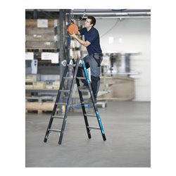 ZARGES Megastep B - LM-Stehleiter SL 2 x 8 Sprossen