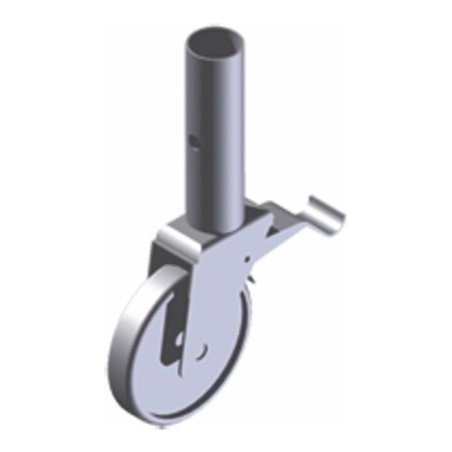 ZARGES Lenkrolle mit Zapfen D  125 mm