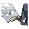 ZARGES Plattformtreppe Ergo Stop 60° 14 Stufen, 600 mm breit, Höhe 3.75 m