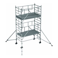 ZARGES Multitower S-PLUS 2T - Fahrgerüst Ausleger Arbeitshöhe 5.30 m 3.3 m + Plattform 1.20 m x 2.50 m