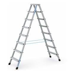 ZARGES XLstep B - LM-Stufen-Stehleiter 2 x 8 Stufen