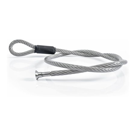 ZARGES Verankerungsseil Edelstahl,Selbstmontage Kunststoffummantelt, Länge 1.2 m