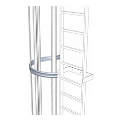 ZARGES 3/4-Rückenschutzbügel 700mm ALU