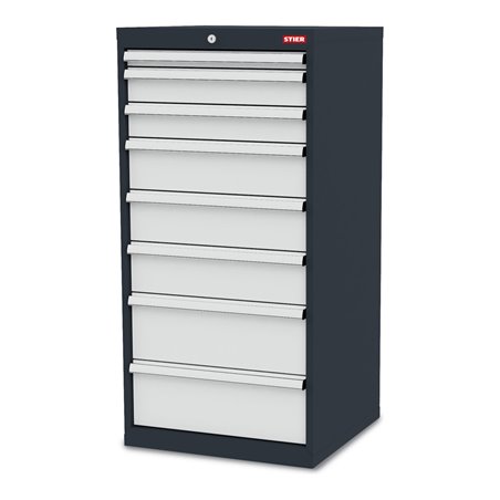 STIER Schubladenschrank mit 8 Schubladen