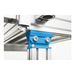 ZARGES Plattformtreppe fahrbar 45° 9 Stufen, 600 mm x 1.93 m 45 Grad breite 600 mm