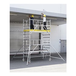 ZARGES Multitower S-PLUS 2T - Fahrgerüst Ausleger Arbeitshöhe 5.30 m 3.3 m + Plattform 1.20 m x 1.80 m