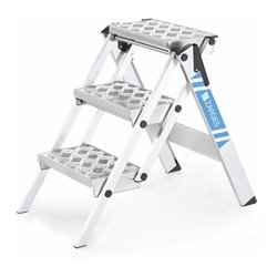 ZARGES Plazatec P - Stufentritt, klappbar 3 Stufen