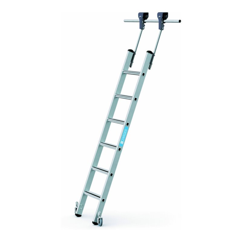 ZARGES Saferstep Trec LH - LM-Stufen-Regalleiter 6 Stufen