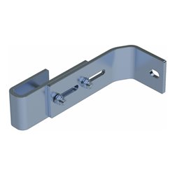 ZARGES Wandhalter, verstellbar 150 - 190 mm Edelstahl für GFK-Leiter