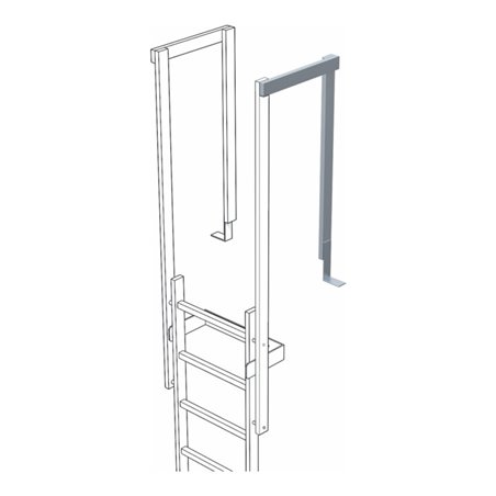 ZARGES Ausstiegsgeländer Edelstahl