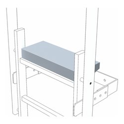 ZARGES Austiegstritt 200 mm tief Stahl verzinkt