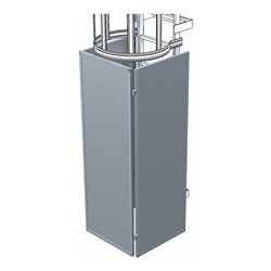 ZARGES Sicherungstüre mit feststehenden Seitenteilen