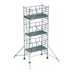 ZARGES Multitower S-PLUS 2T - Fahrgerüst Ausleger Arbeitshöhe 7.30 m 5.3 m + Plattform 1.20 m x 1.80 m