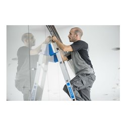 ZARGES Wandabstützung für Rechteckrohrholm 56-85 mm