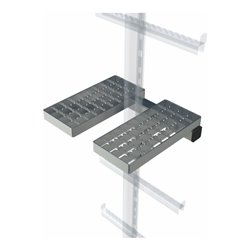 ZARGES Einklappbares Ruhepodest Stahl verzinkt