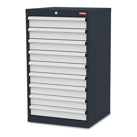 STIER Schubladenschrank mit 9 Schubladen