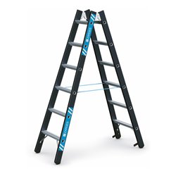 ZARGES Megastep B - LM-Stehleiter SL 2 x 6 Sprossen