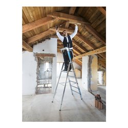 ZARGES Meistertritt S - LM-Stehleiter m Plattform 12 Stufen