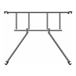 ZARGES Vorlaufendes Geländer für 2.50 m Länge