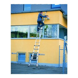 ZARGES Variomax V - LM-Teleskop-Leiter 4 x 3 Sprossen