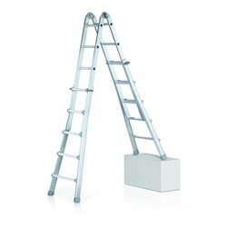 ZARGES Variomax V - LM-Teleskop-Leiter 4 x 3 Sprossen