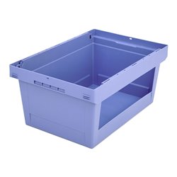 Bito Mehrwegbehälter / MB 64276 L600xB400xH273 mm, taubenblau