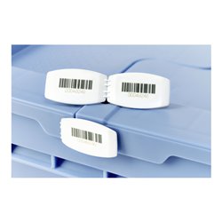 Bito Plombe Paar MBP32-1 L laserbeschriftet mit Barcode, weiß