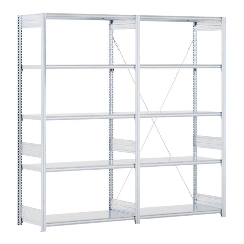 Bito Fachbodenregal Typ:EL L2066xH2000xT524 mm, Grund- und Anbaufeld 100 kg verzinkt