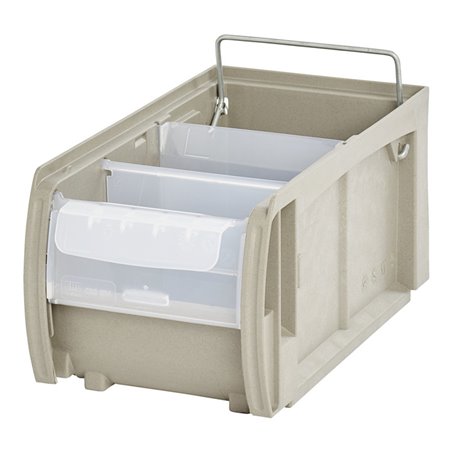 Bito C-Teile-Behälter CTB Set / CTB31514SFC L300xB156xH140 mm aus Sunflower Compound, grau