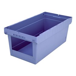Bito Mehrwegbehälter / MB 84324 L800xB400xH323 mm, taubenblau