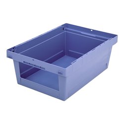 Bito Mehrwegbehälter / MB 64224 L600xB400xH223 mm, taubenblau