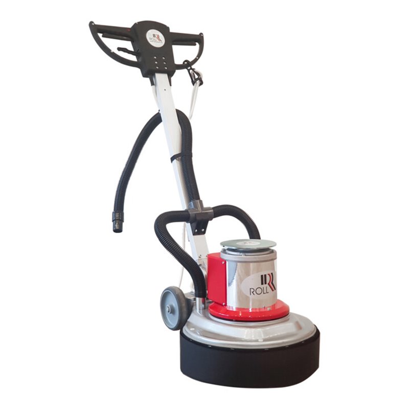 Roll Absaugsystem für Einscheibenmaschinen Ausführung mit Klett