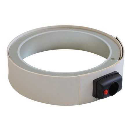 Roll Absaugmanschette weiß 115mm für Woody inkl. Saugschlauchanschluss