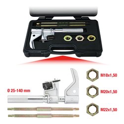 KS Tools Gewindereparatur-Satz für Innen- und Aussengewinde, 25-140mm, 6-tlg.