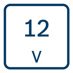 Bosch Akku-Winkelschleifer GWS 12V-76 mit 2 x 2,0 Ah Li-Ion Akku