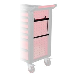 KS Tools RACINGline Papierrollenhalter, schwarz