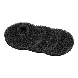 KS Tools Ersatzscheiben-Satz für Radnaben-Zentrierbohrungs-Schleifer Ø 160 mm, Innen-Ø 50 mm, 3-tlg.