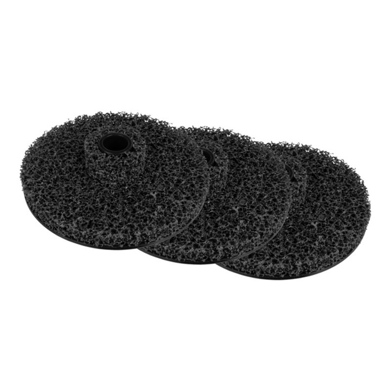 KS Tools Ersatzscheiben-Satz für Radnaben-Zentrierbohrungs-Schleifer Ø 160 mm, Innen-Ø 50 mm, 3-tlg.