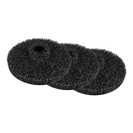 KS Tools Ersatzscheiben-Satz für Radnaben-Zentrierbohrungs-Schleifer Ø 160 mm, Innen-Ø 50 mm, 3-tlg.