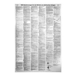 KS Tools Schild VDE-Bestimmungen