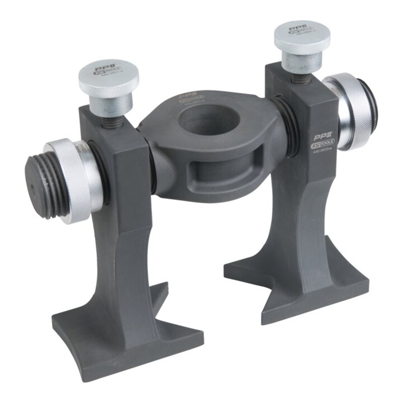 KS Tools Universal-Werkzeug zur geschraubten Radlagerdemontage mit 3 Bolzen, 7-tlg.