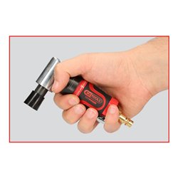 KS Tools SlimPOWER Mini-Druckluft-Schleifmaschine für kleine Pads, 19000 U/min
