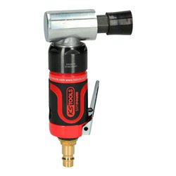 KS Tools SlimPOWER Mini-Druckluft-Schleifmaschine für kleine Pads, 19000 U/min