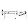 KS Tools Langschaft-Druckluft-Stabschleifer, 23.000 U/min