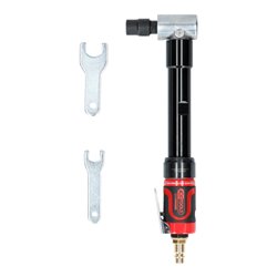 KS Tools SlimPOWER Mini-Druckluft-Winkelstabschleifer, 18.000 U/min