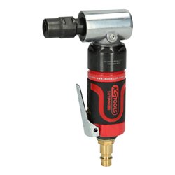 KS Tools SlimPOWER Mini-Druckluft-Winkelstabschleifer, 19.000 U/min