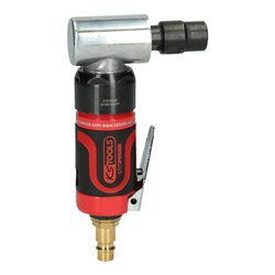 KS Tools SlimPOWER Mini-Druckluft-Winkelstabschleifer, 19.000 U/min