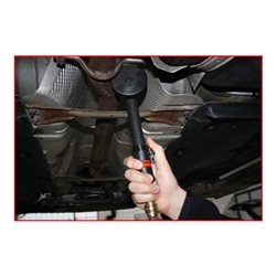 KS Tools 1/4' SlimPOWER Mini-Druckluft-Stab-Trennschleifer, lang